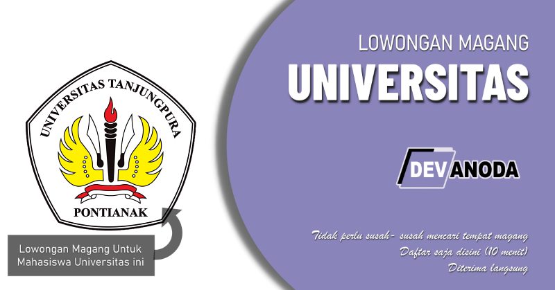 You are currently viewing Lowongan Magang Universitas Tanjungpura