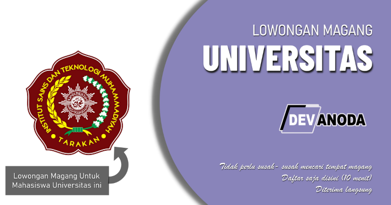 You are currently viewing Lowongan Magang Universitas Muhammadiyah Tarakan, Kota Tarakan