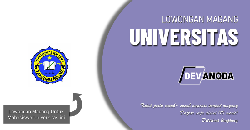 You are currently viewing Lowongan Magang Sekolah Tinggi Ilmu Ekonomi Tanjung Selor, Kota Tanjung Selor