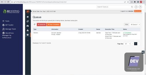 08. Tampilan setelah file komplit Jet Backup 5
