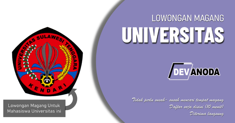 You are currently viewing Lowongan Magang Universitas Sulawesi Tenggara