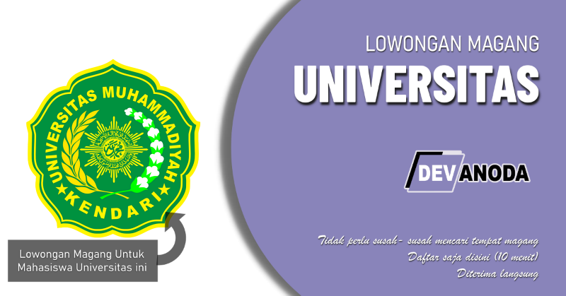 You are currently viewing Lowongan Magang Universitas Muhammadiyah Kendari