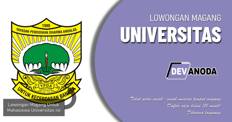 You are currently viewing Lowongan Magang STIE Dharma Andalas