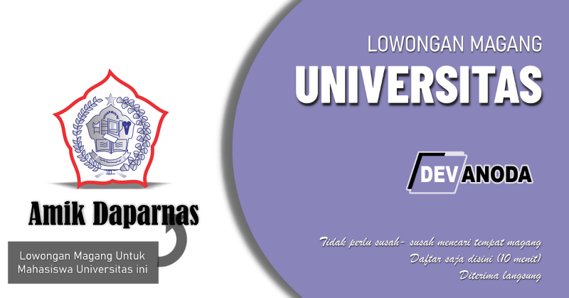 You are currently viewing Lowongan Magang AMIK Dt Perpatih nan Sabatang
