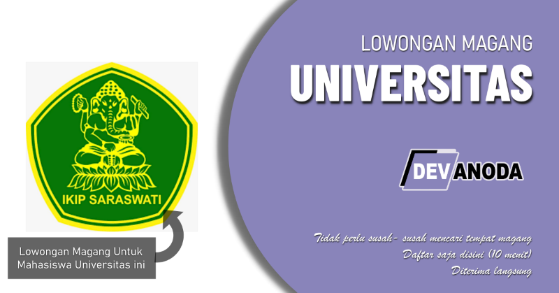 You are currently viewing Lowongan Magang IKIP Saraswati