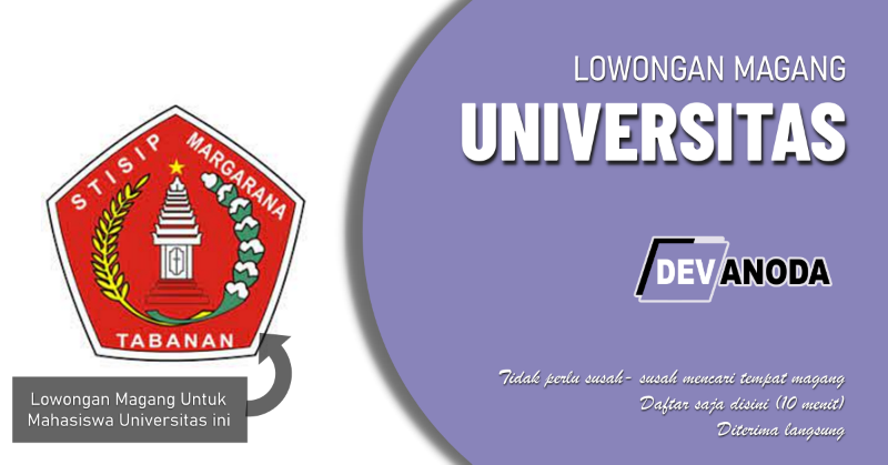You are currently viewing Lowongan Magang STISIP Margarana,