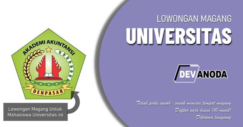 You are currently viewing Lowongan Magang Akademi Akuntansi Denpasar
