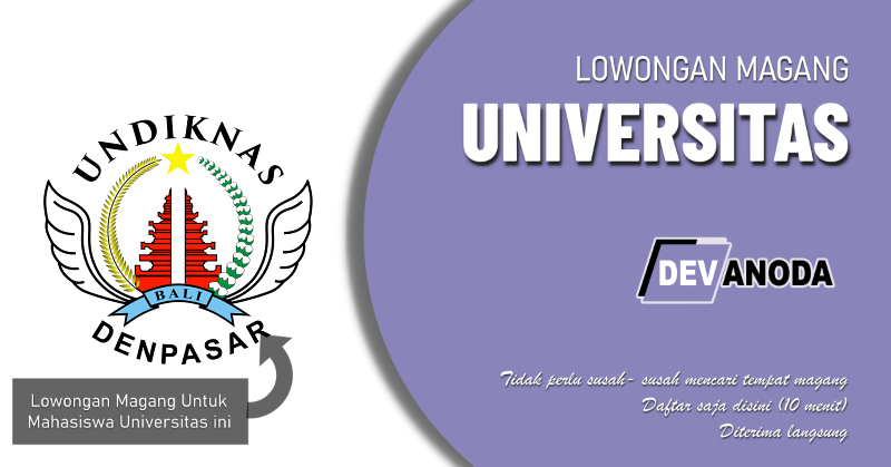 You are currently viewing Lowongan Magang Universitas Pendidikan Nasional