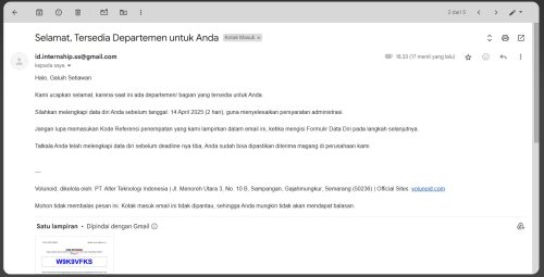 Gambar akun Gmail tidak muncul pada pesan pertama